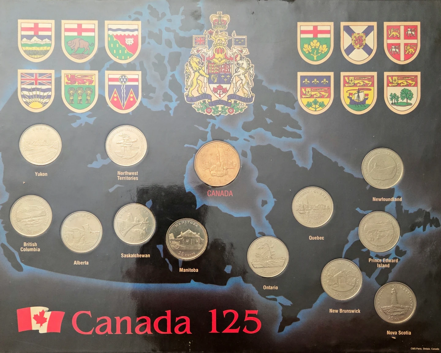 Canada 125 Coin Collection