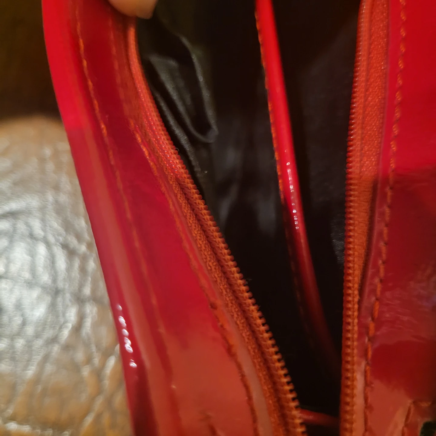 Nine West Red Patent Clutch Wallet - photo 4