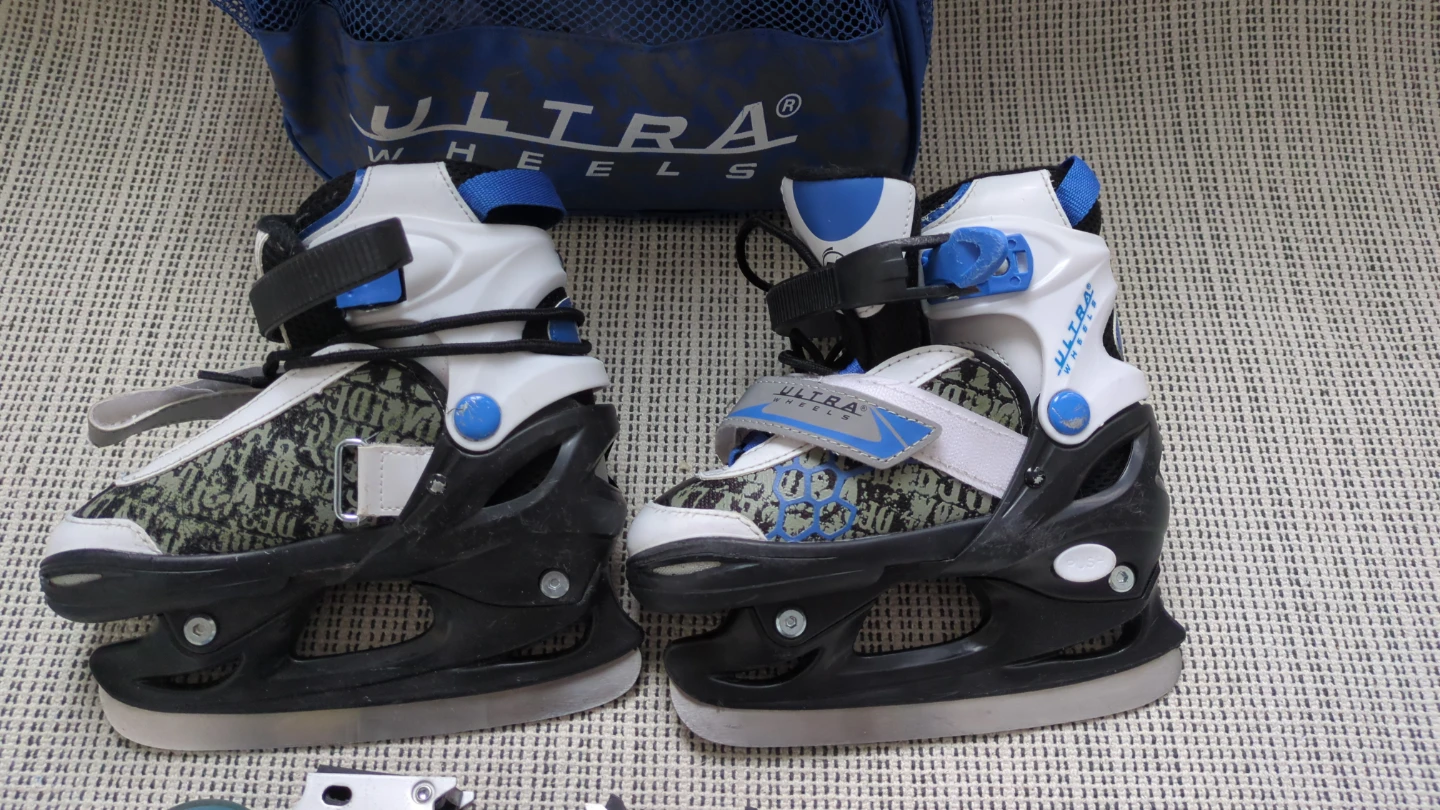 Ultra Wheels Ice & Roller Skates Combo Set size 1- 4 - photo 2