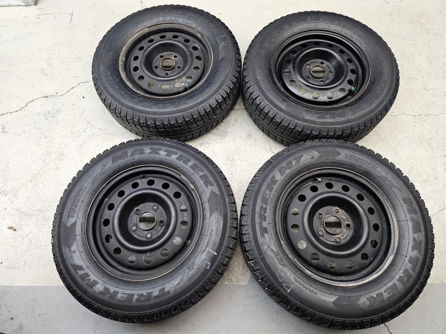 HYUNDAI TUCSON WINTER TIRES ON STEEL RIMS 225/70 R16 - photo 4