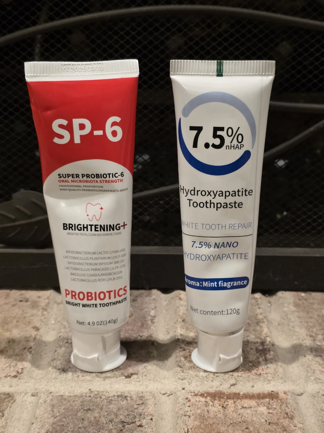 SP-6 Probiotics Bright White & Hydroxyapatite Toothpaste