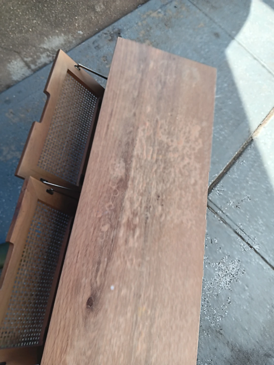 Wooden Console Table - photo 3