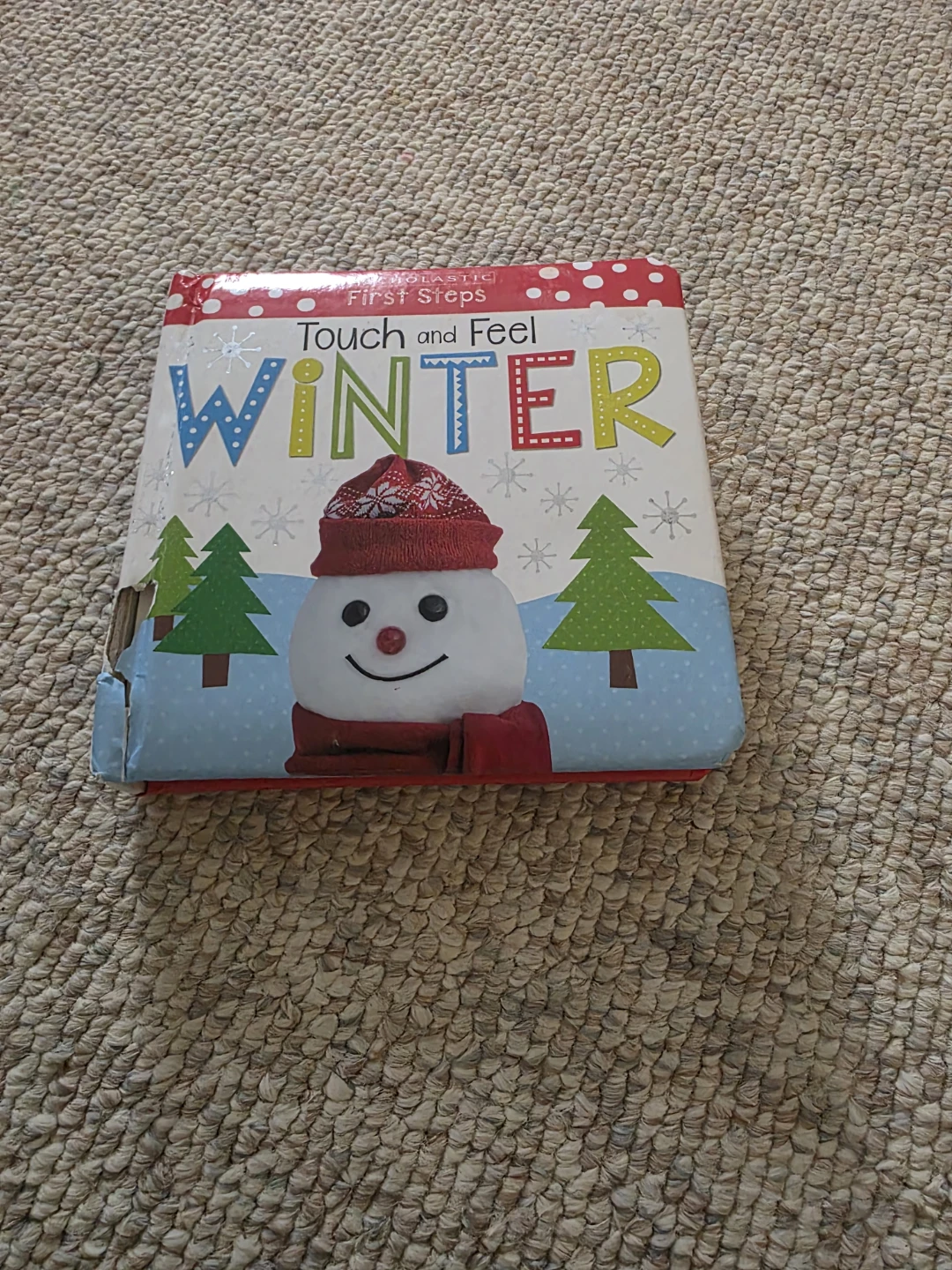 Scholastic First Steps Touch and Feel Winter Board Book