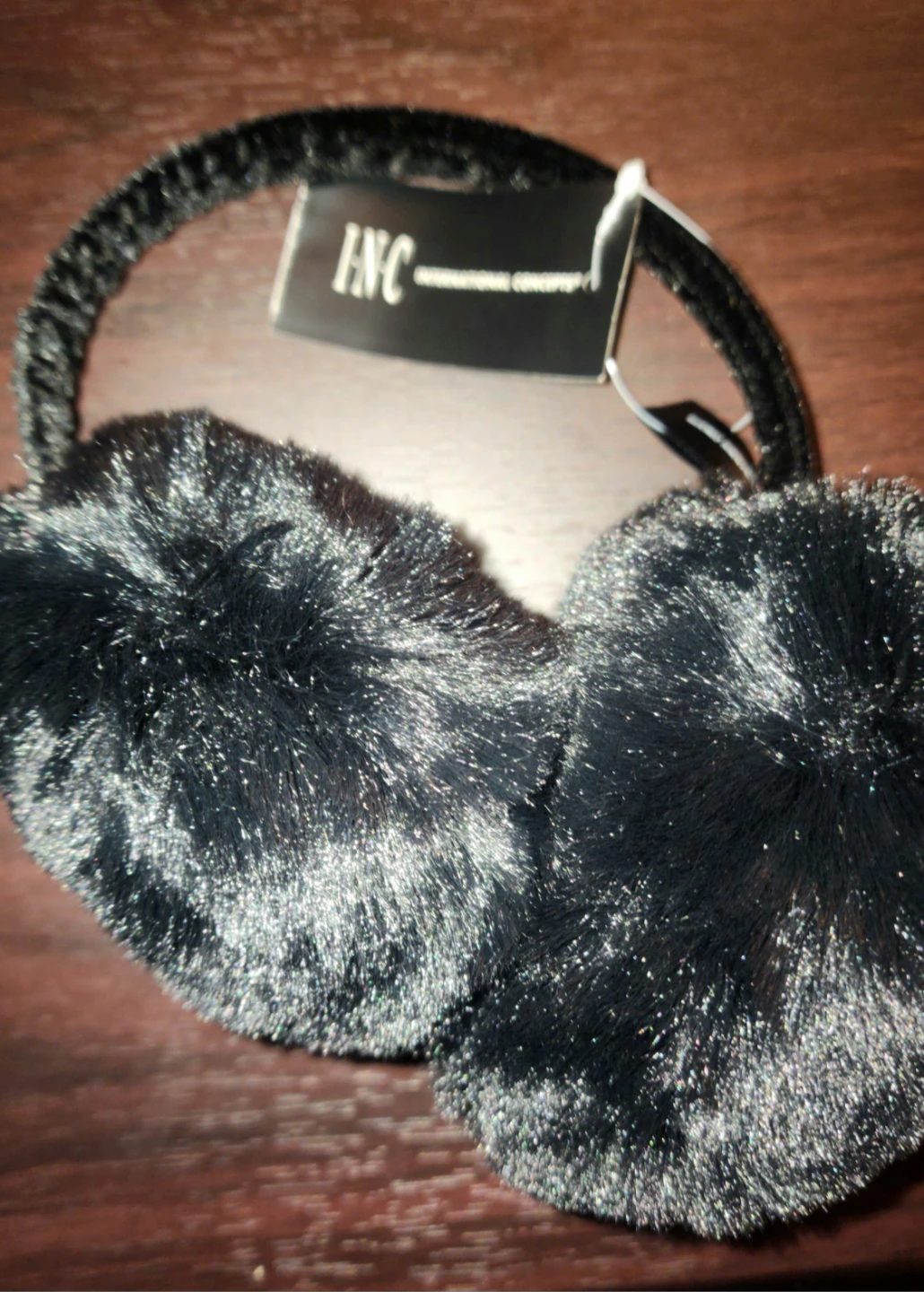 INC International Concepts Black Earmuffs - New - photo 2