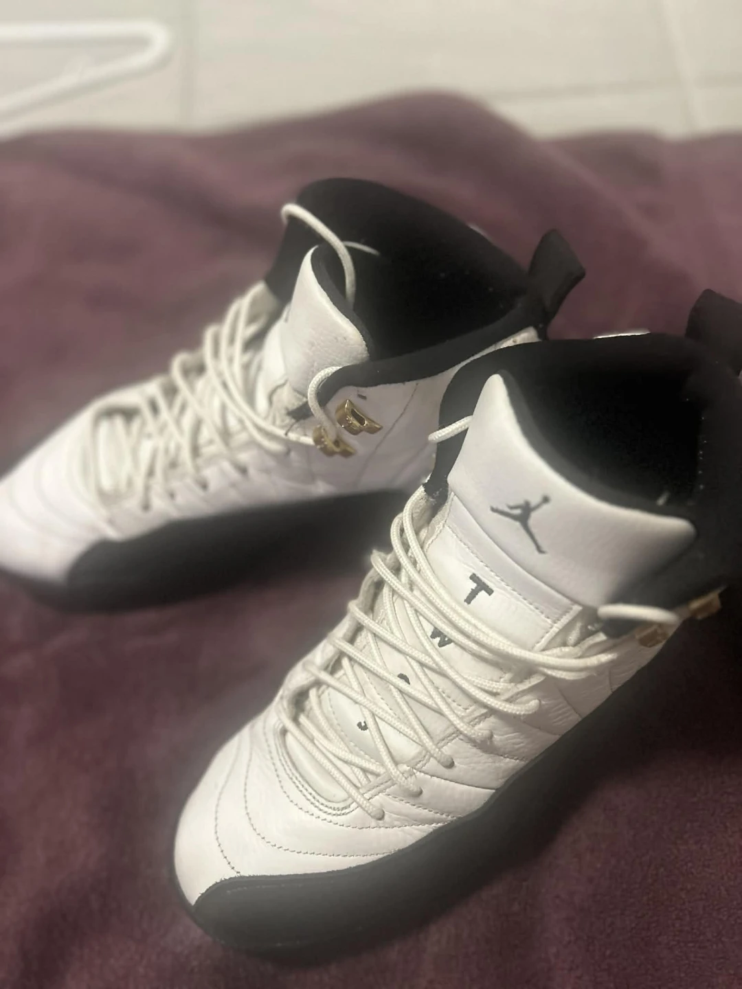 Jordan 12 Retro White/Black