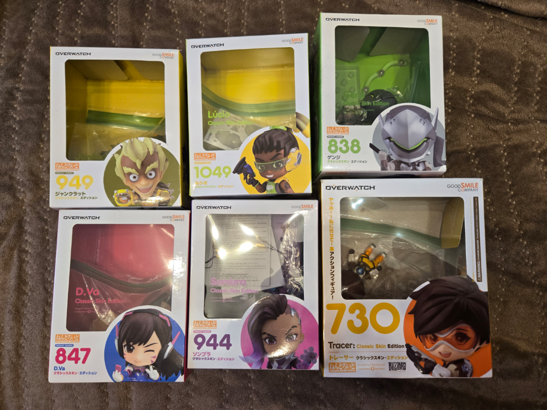 Overwatch Nendoroid Lot