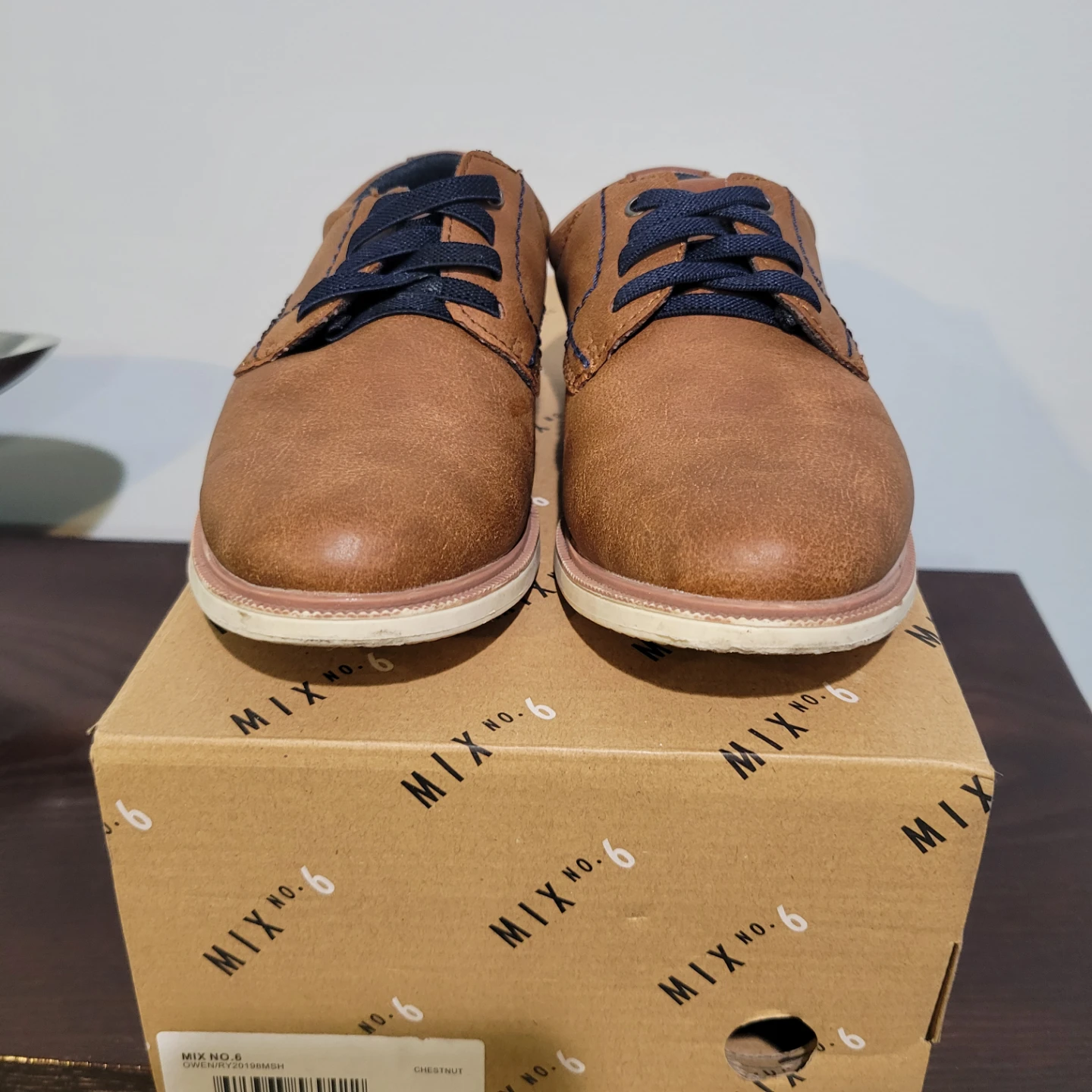 MIX No. 6 Boys Brown Dress Shoes Size 12M - photo 2