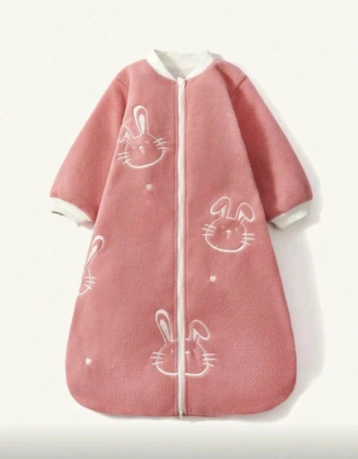 NEW Pink Bunny Baby Sleeping Bag
