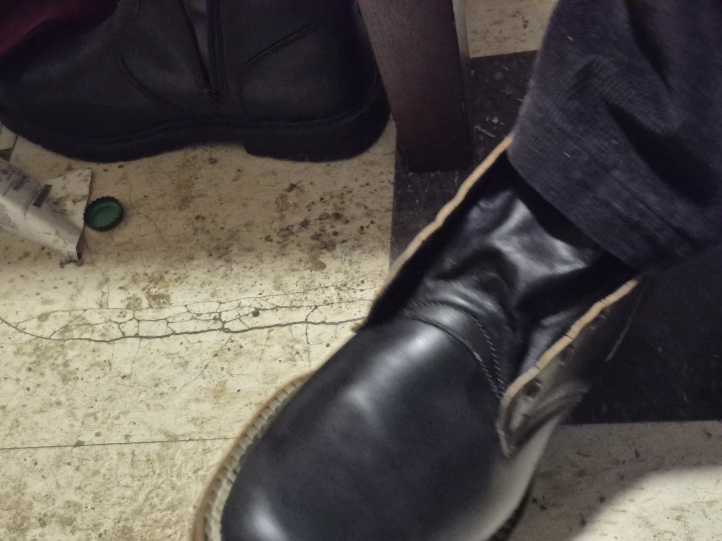 White's Boots Black Leather Lace-up Boots - photo 3