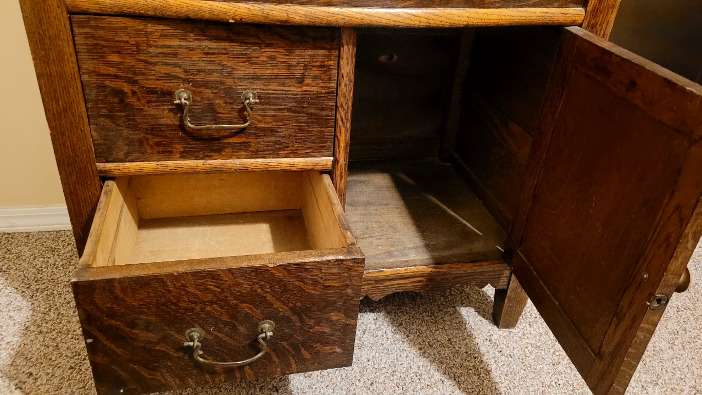 Tiger Oak Dresser - photo 3
