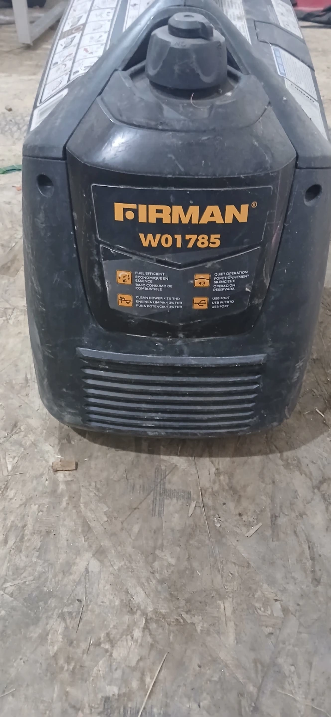 Firman W01785 2100 Starting Watts Portable Generator
