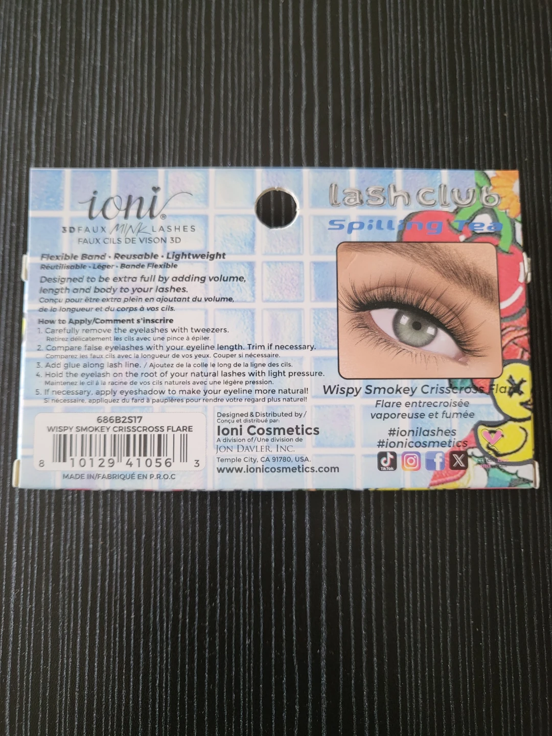 Ioni Wispy Smokey Crisscross Flare Lashes - photo 2