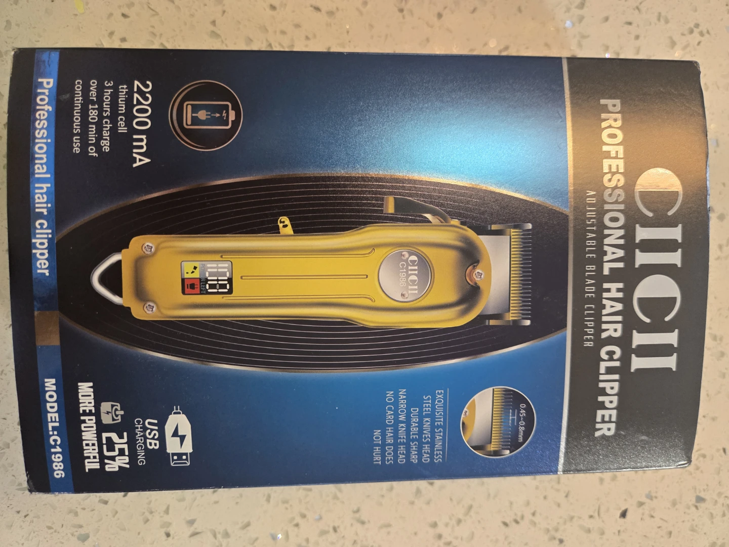 CIICII Professional Hair Clipper - New in Box! - photo 2