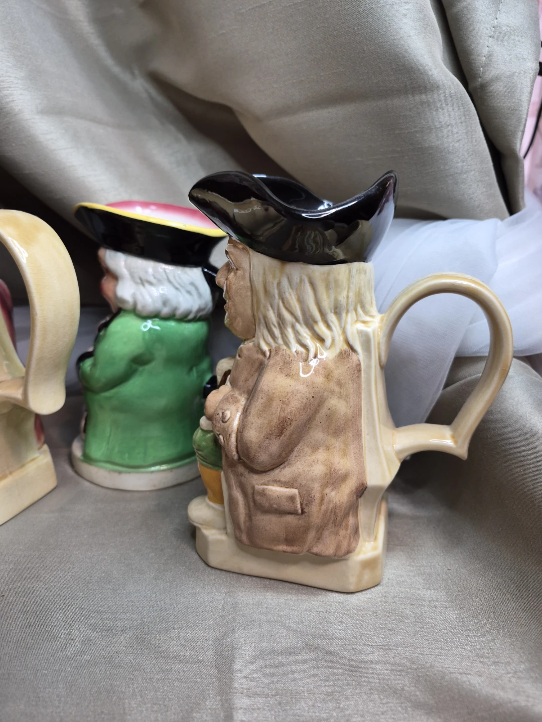 Lot of 4 Vintage Toby Mugs - photo 5