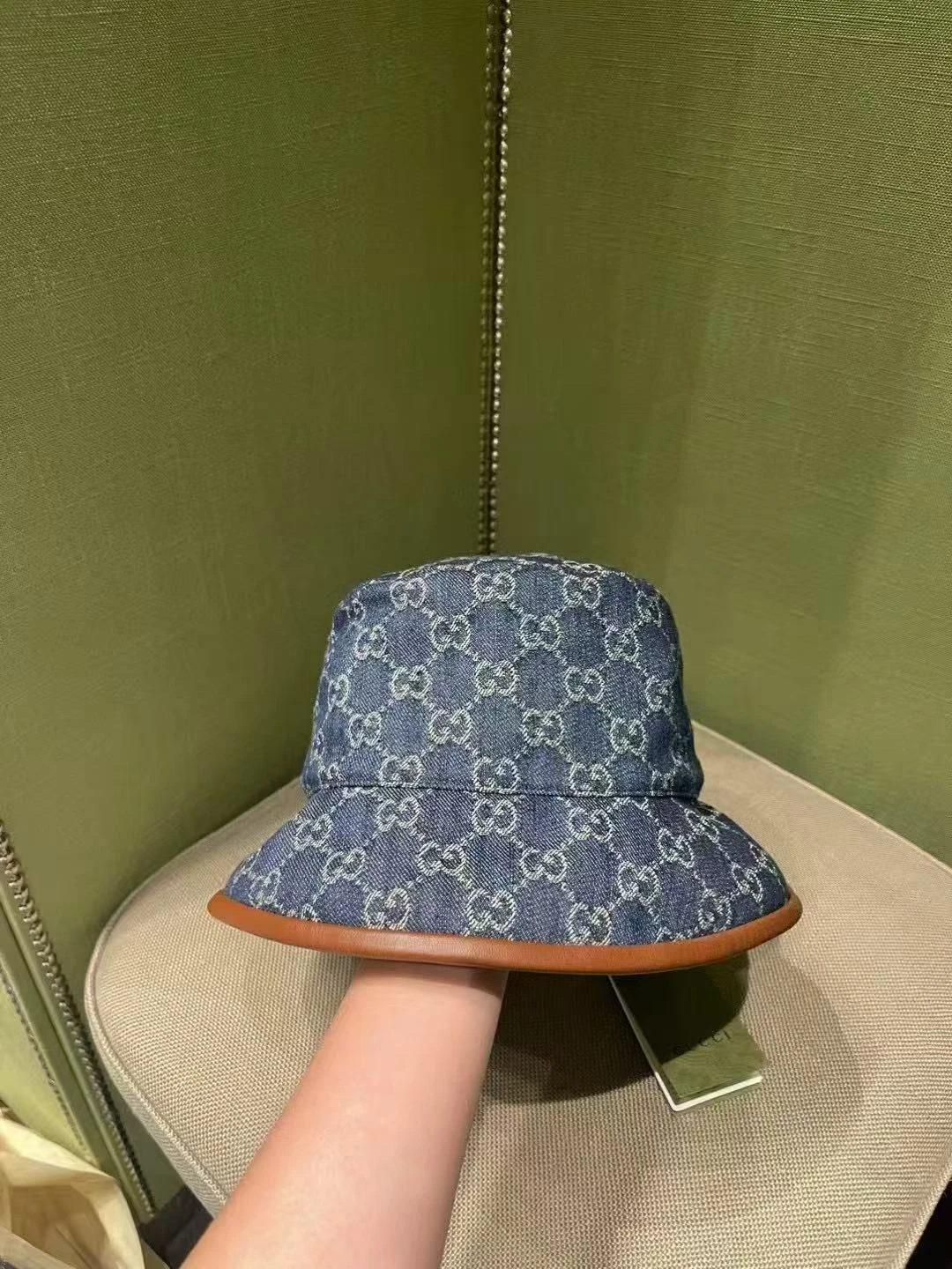 Gucci Denim Bucket Hat