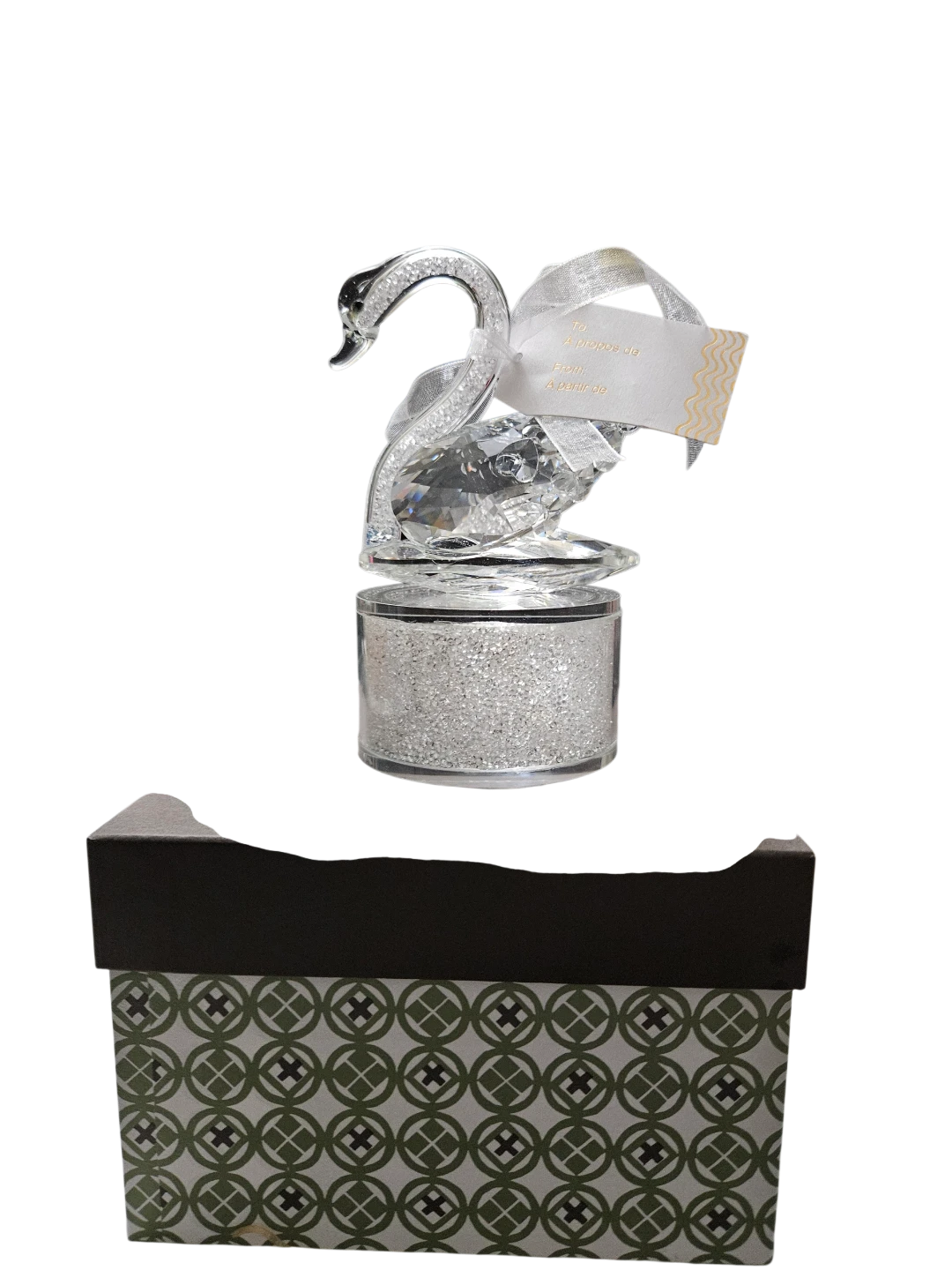 Swarovski Crystal Swan Figurine - New in Box - photo 4