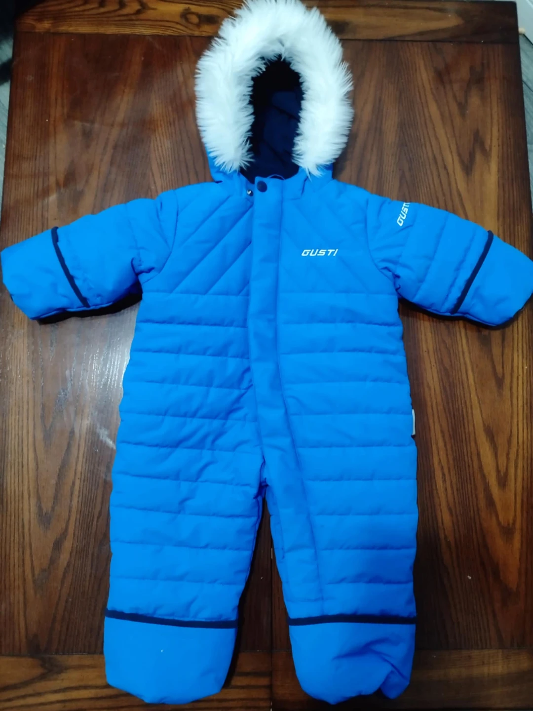 Gusti Blue Child Snowsuit - Size 9M