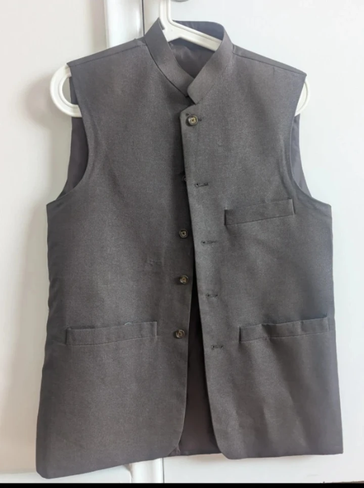 Men's Sleeveless Waistcoat Vest - photo 3