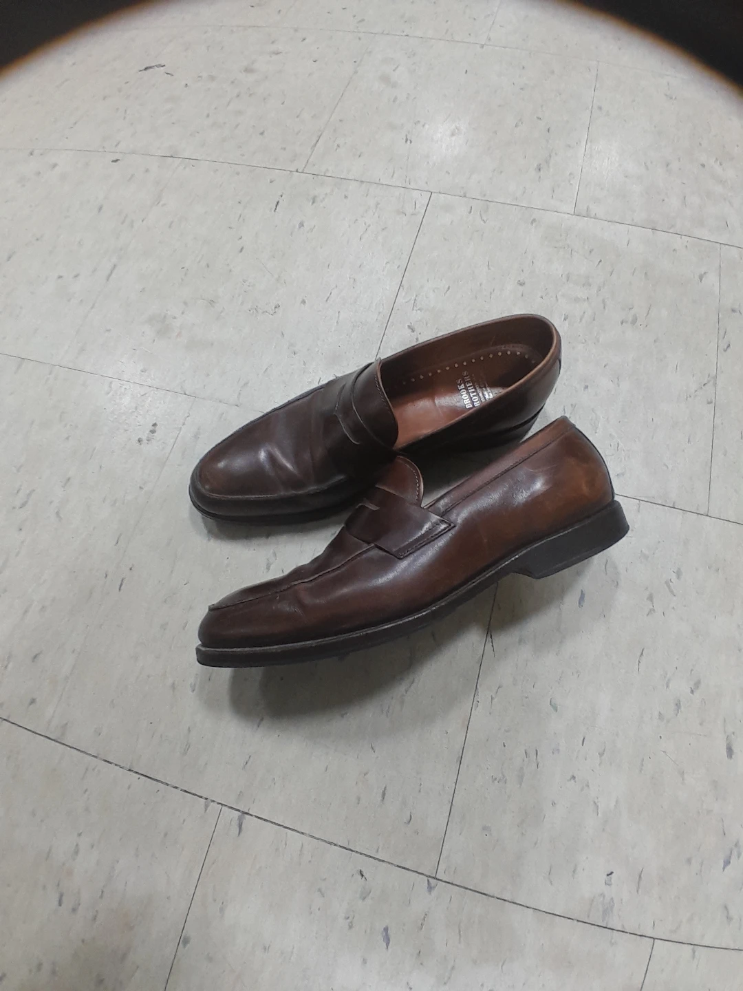 Brooks Brothers Brown Leather Loafers Size 10.5 - photo 3