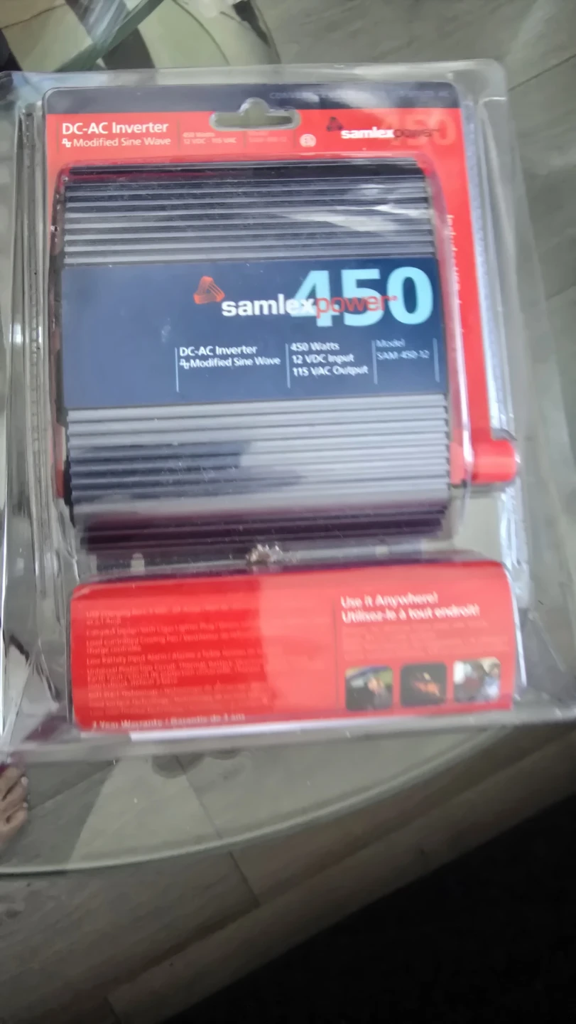 Samlex Power 450 DC-AC Inverter
