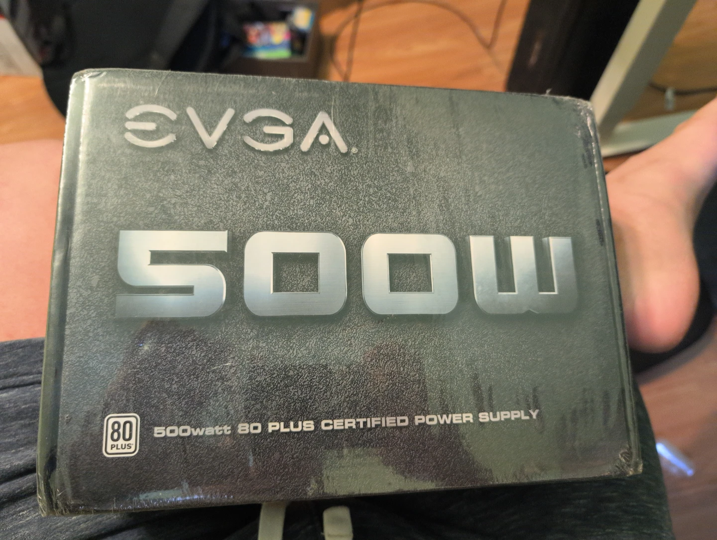 Sealed EVGA 500W 80 PLUS Certified Power Supply