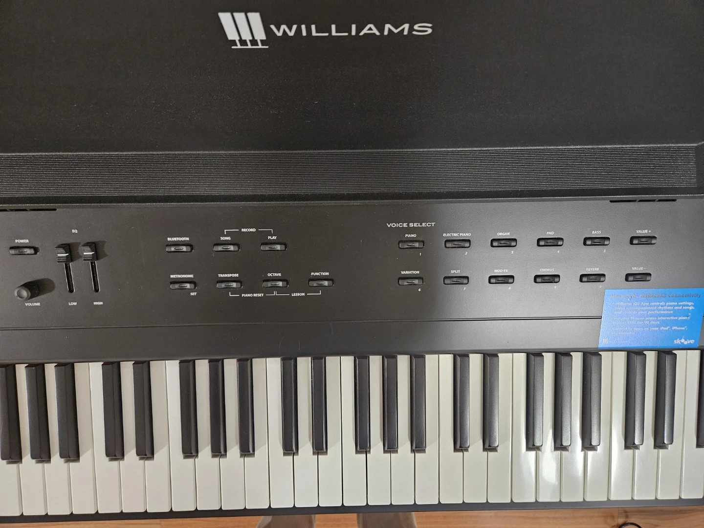 Williams Allegro 3 Digital Piano w/ Bench - photo 3