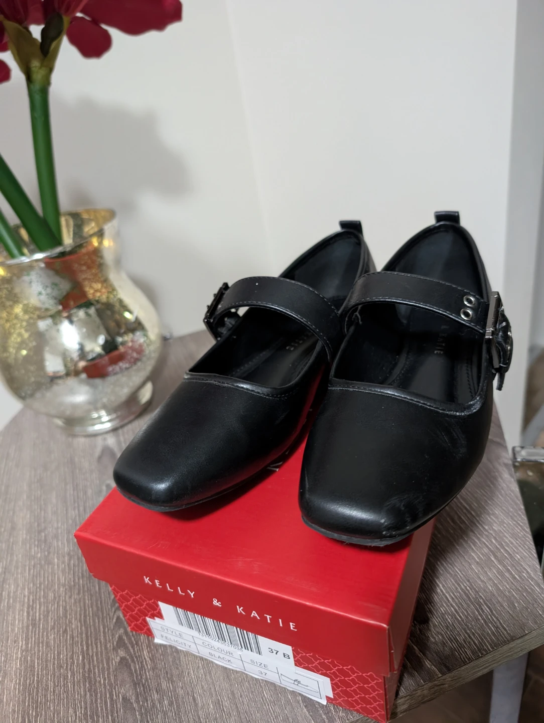 Kelly & Katie Women's Black Felicity Mary Jane Shoes Size 6.5 - photo 2