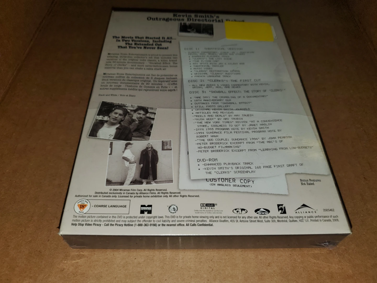 Brand New - Clerks X 10th Anniversary Edition DVD - photo 2