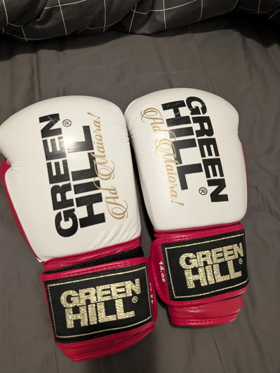 🥊Brand new green hill 14oz boxing gloves