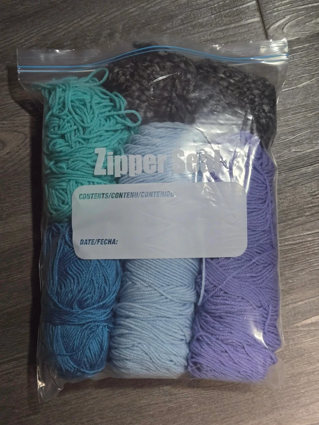 Yarn Lot 🧶 Blues & Purples 💙💜 - photo 3