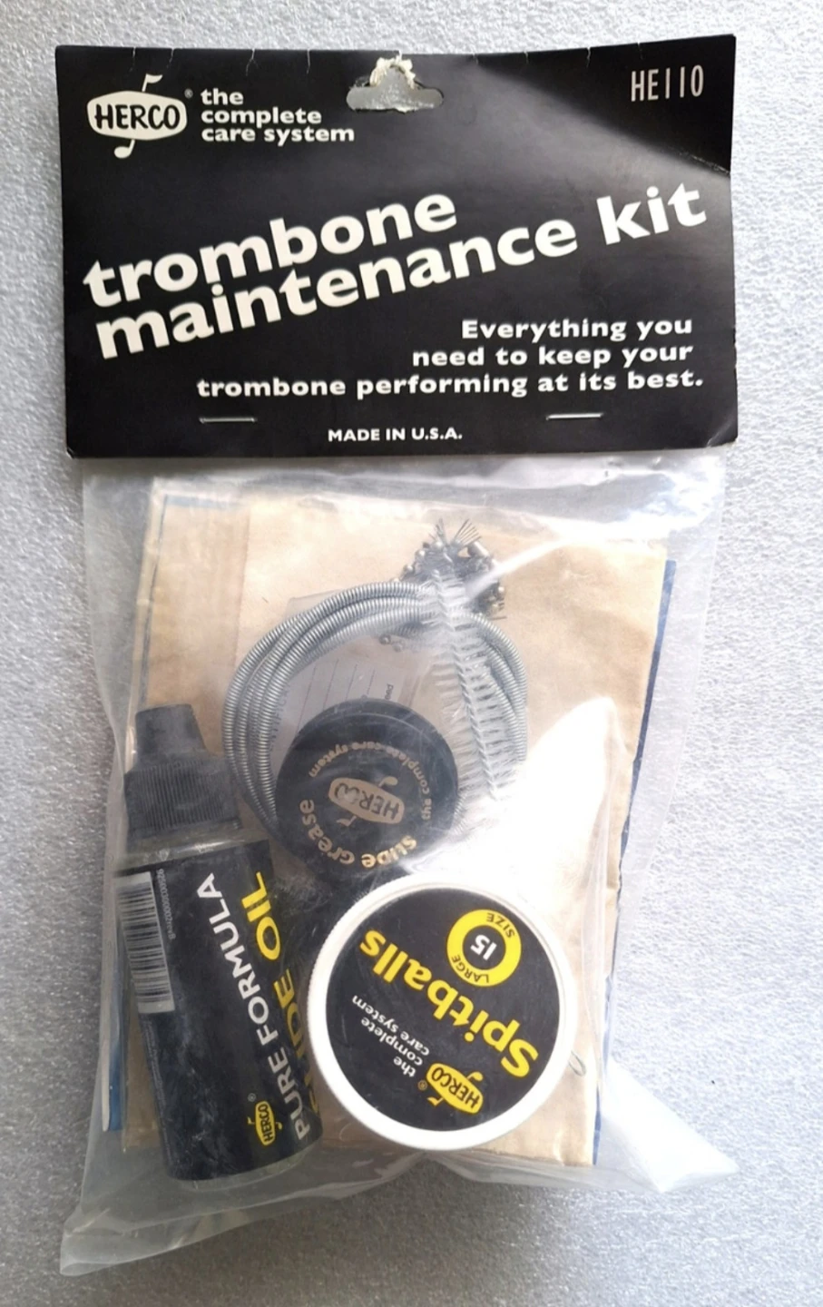 Herco Trombone Maintenance Kit HE110