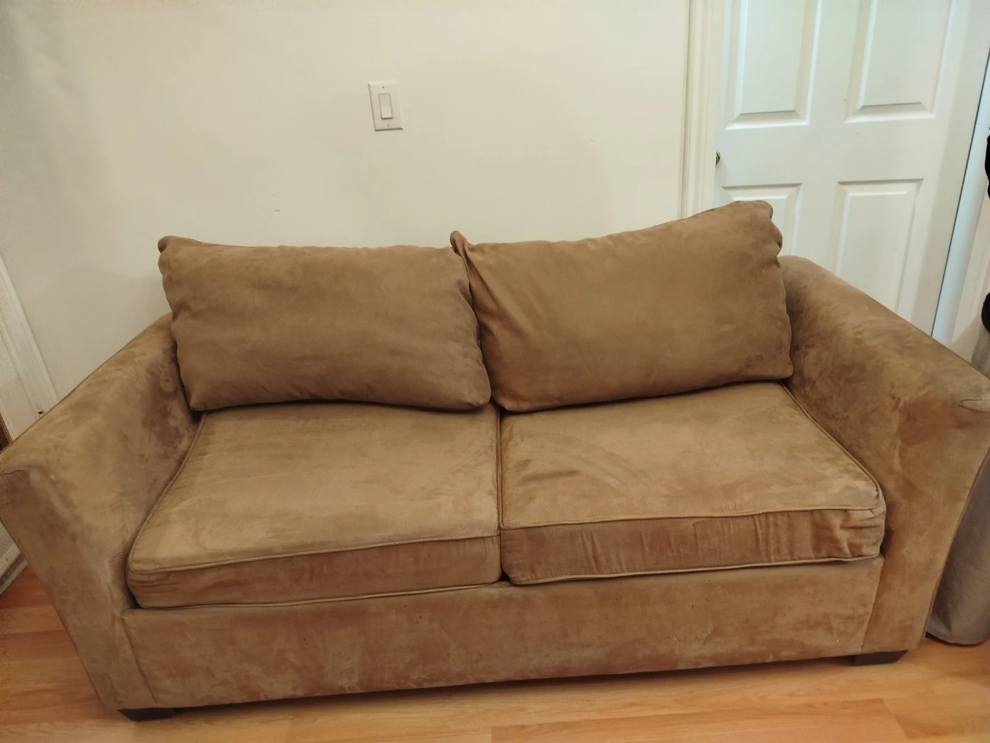 Brown Loveseat Sofa