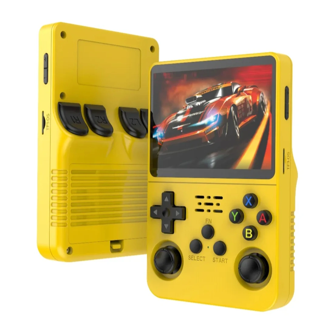 "Brand New" Yellow Handheld Gaming Console R36s - photo 2