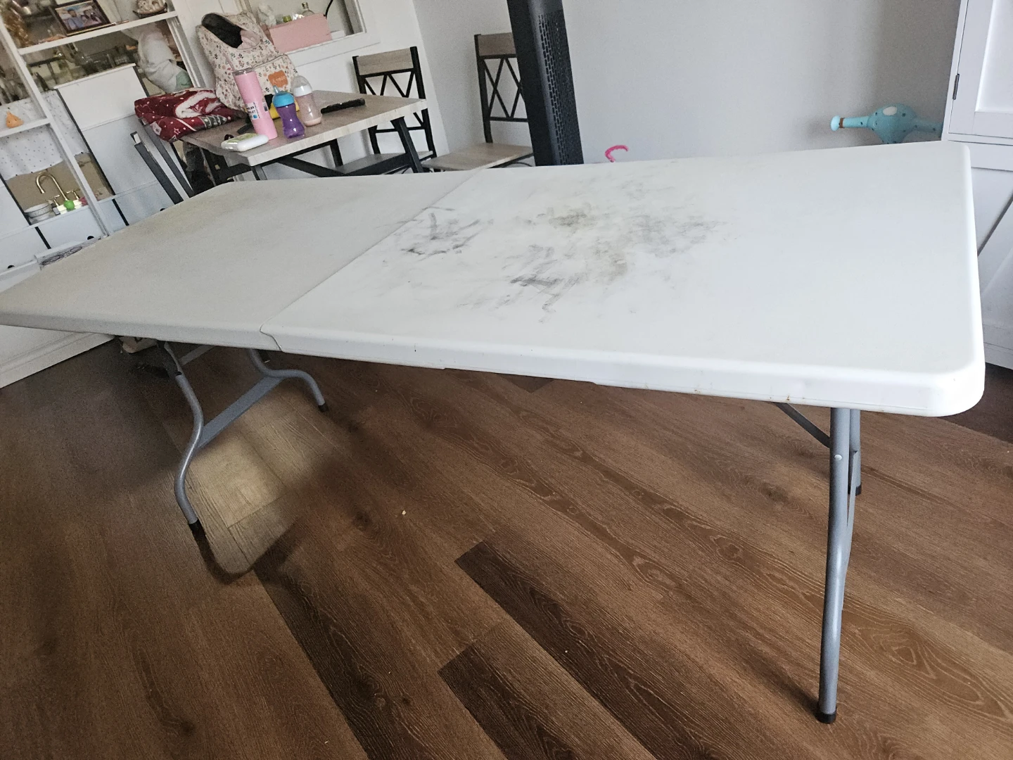 Folding Plastic Table 6ft - photo 2