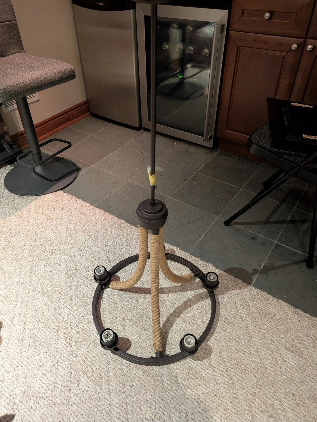 Rope Accent Floor Lamp