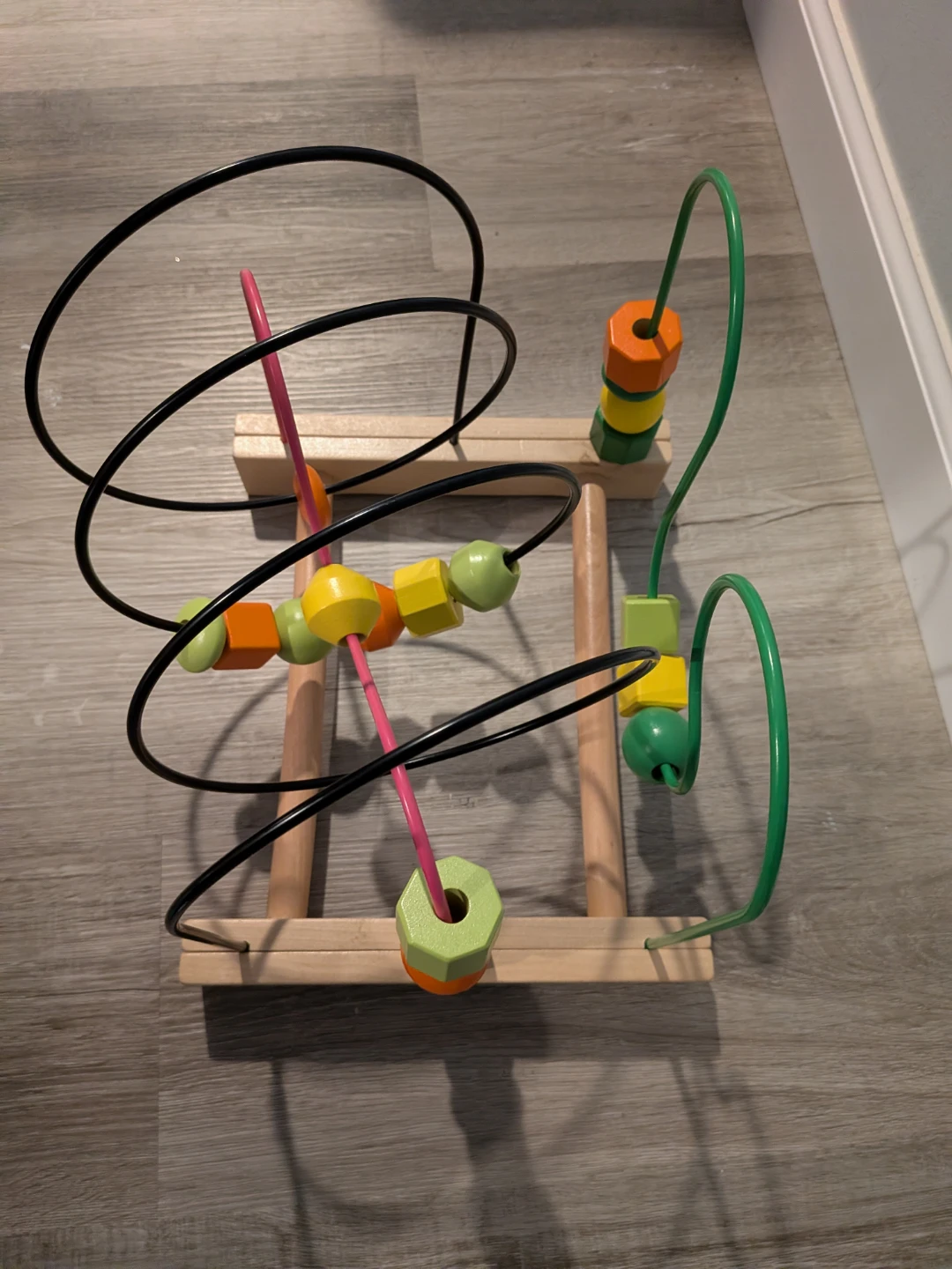 Wooden Bead Maze Toy