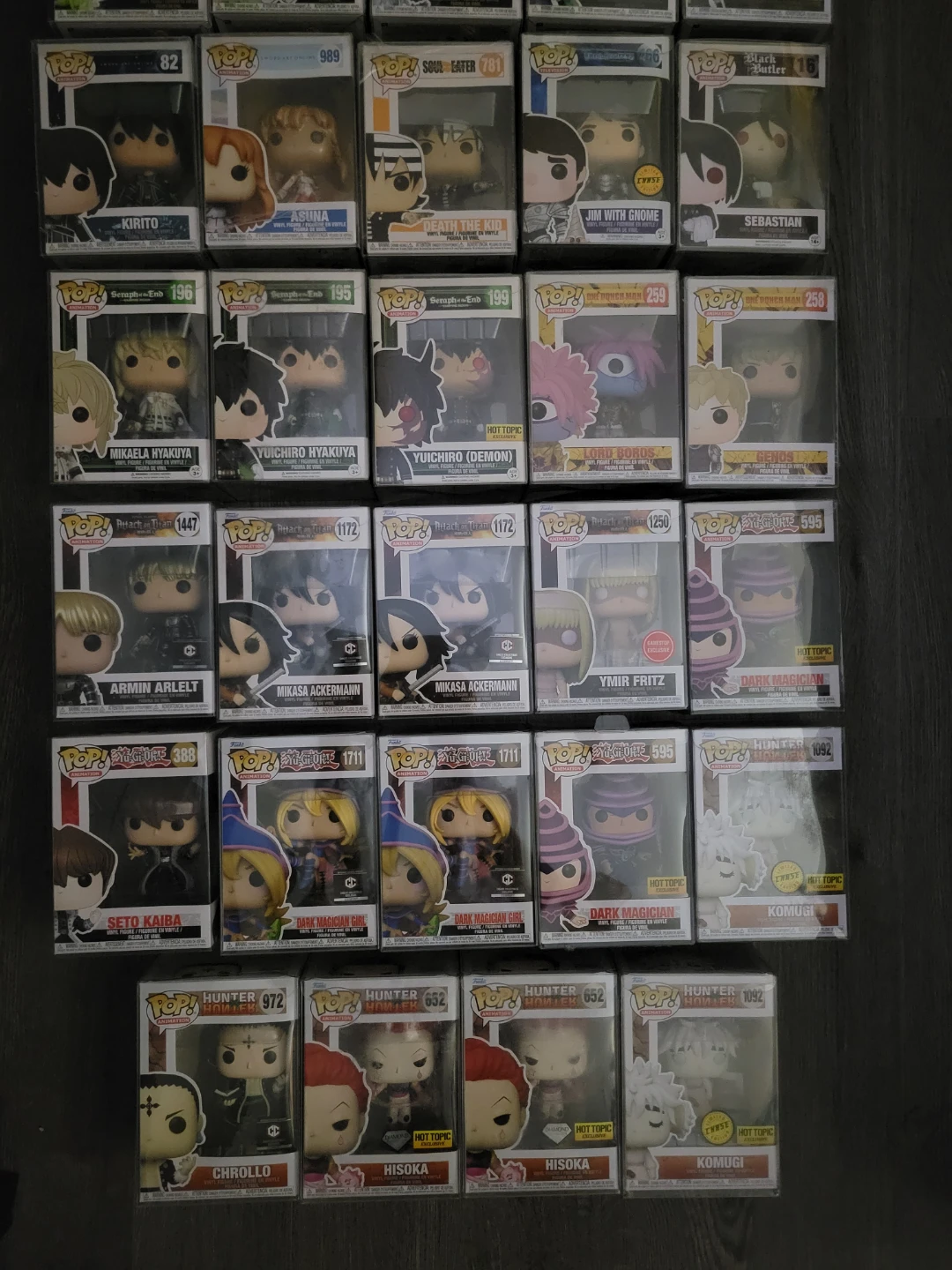 Variety of Exclusive Anime funko pops - photo 2