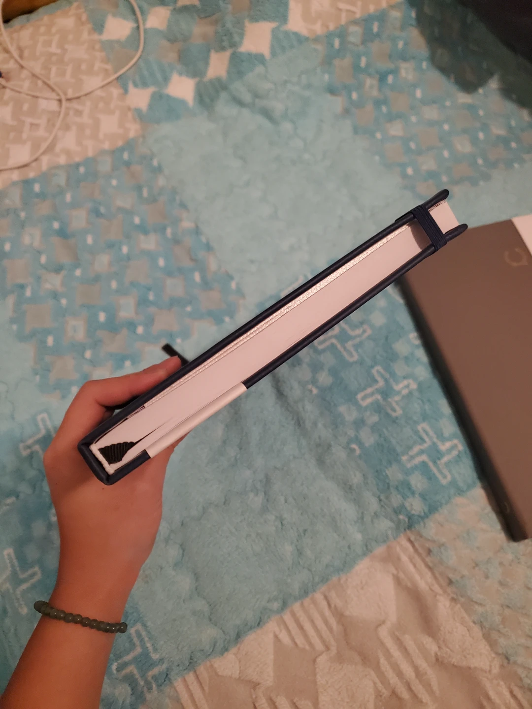 Alfred Sung Notebook - Grey and Navy 🧡 - photo 3