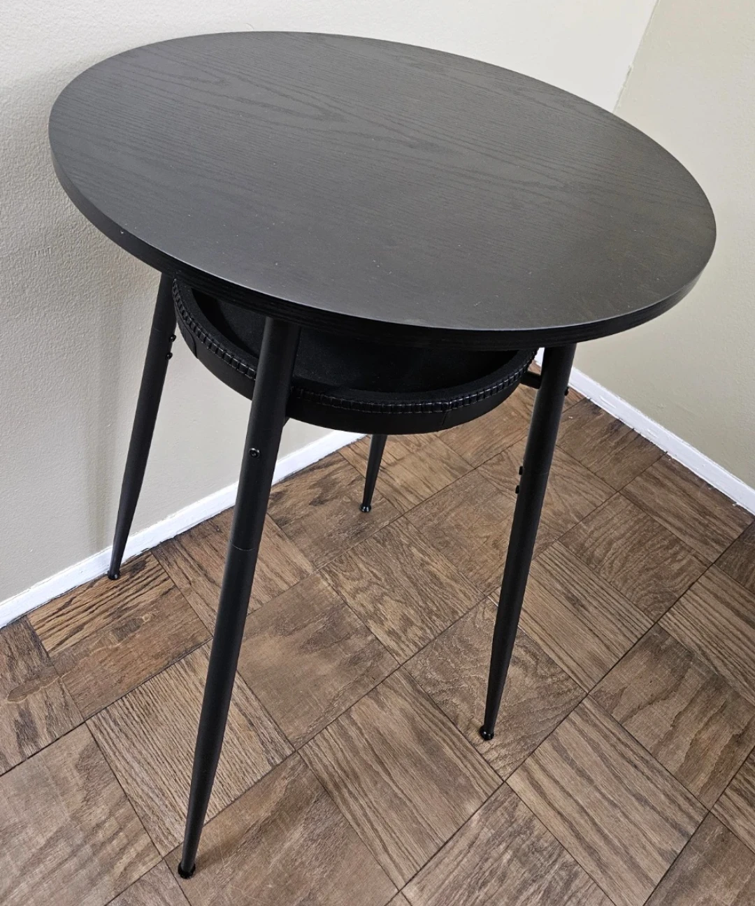 Black Round Bar Table - photo 4