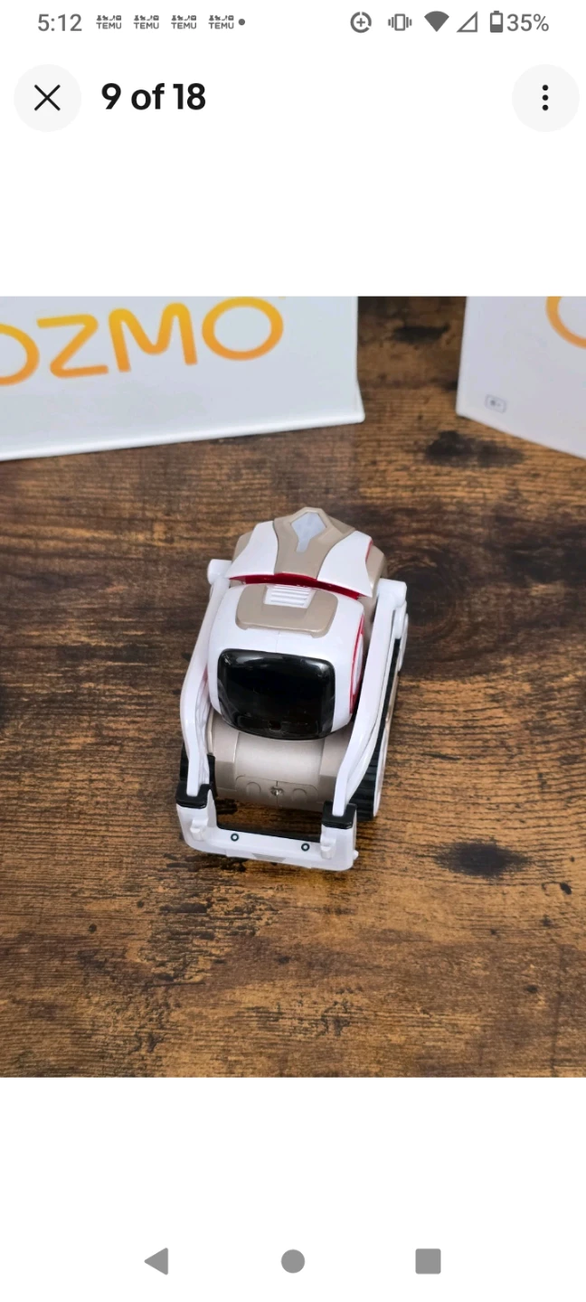 Special Collectible Vintage Rare"Anki Cozmo Robot Toy - photo 5