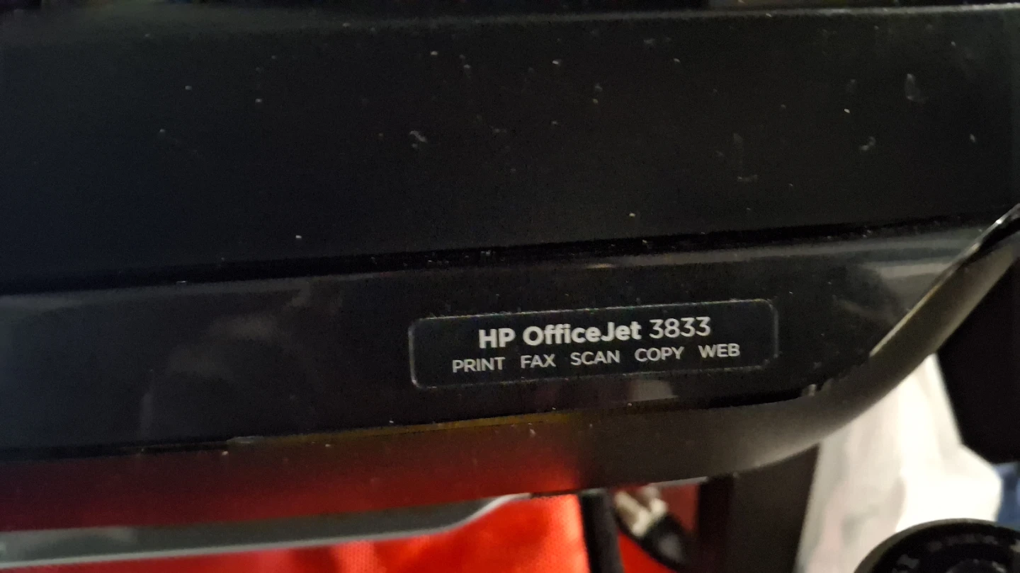 HP OfficeJet 3833 Printer ❤️ - photo 2