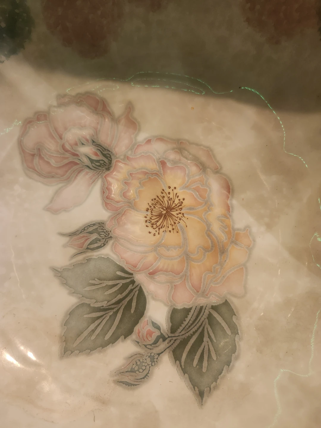 Decorative Ceramic Bowl with Floral Design - Made in Italy - photo 2