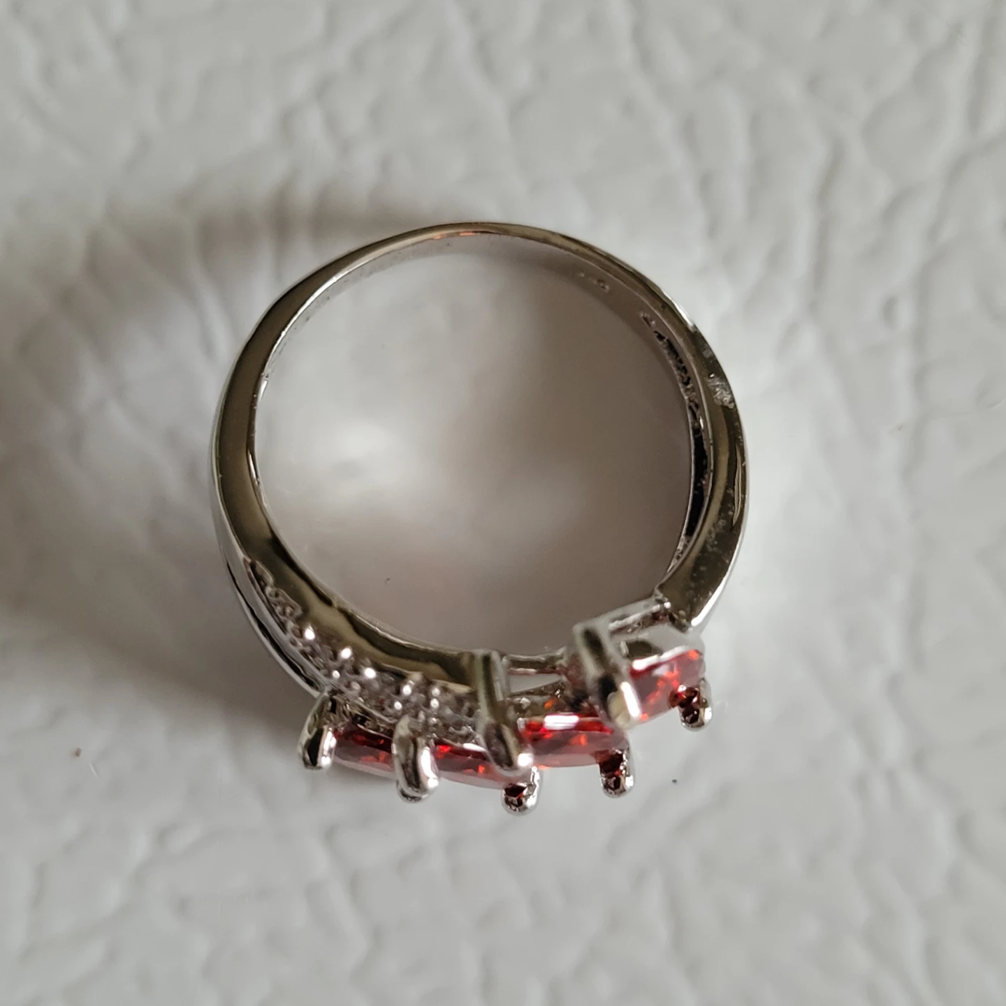 ♥️ Fashion Ring Morganite Color Stone - photo 3