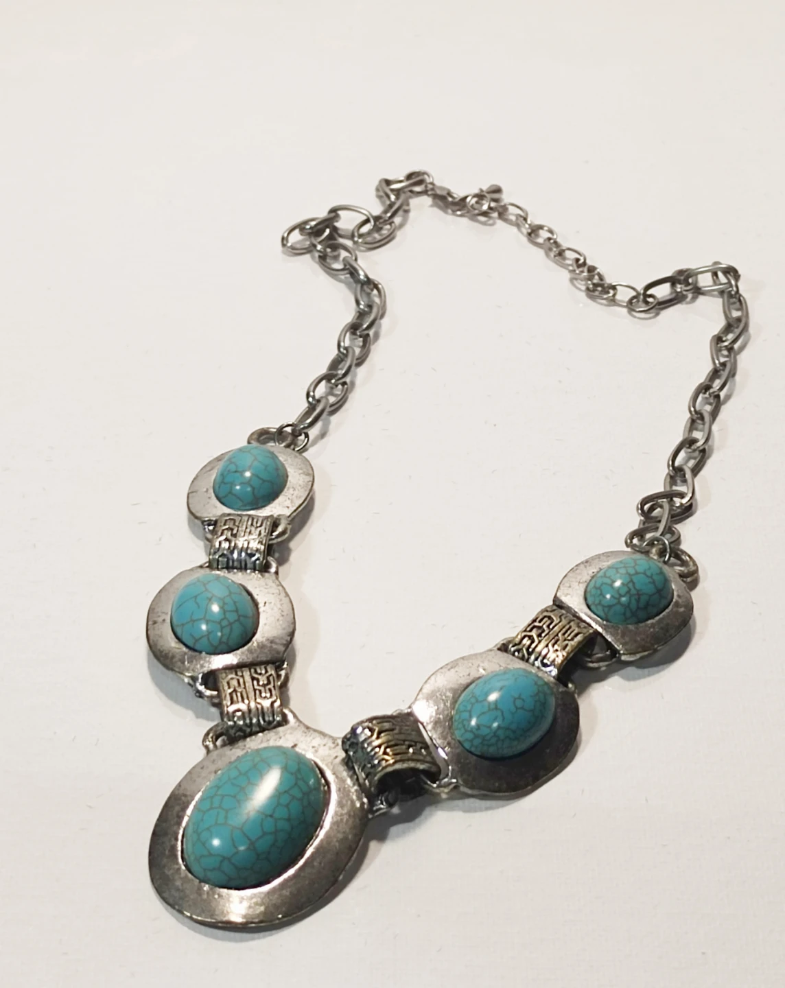 Turquoise Stone Fashion Necklace