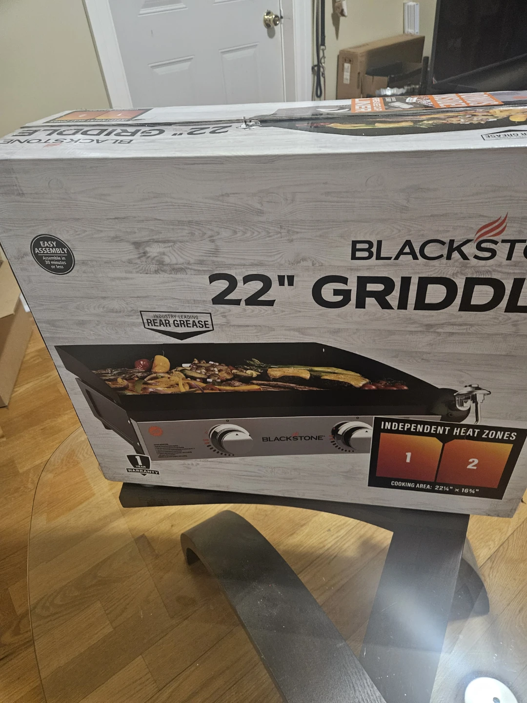 New Blackstone 22" Griddle - Rear Grease - photo 2