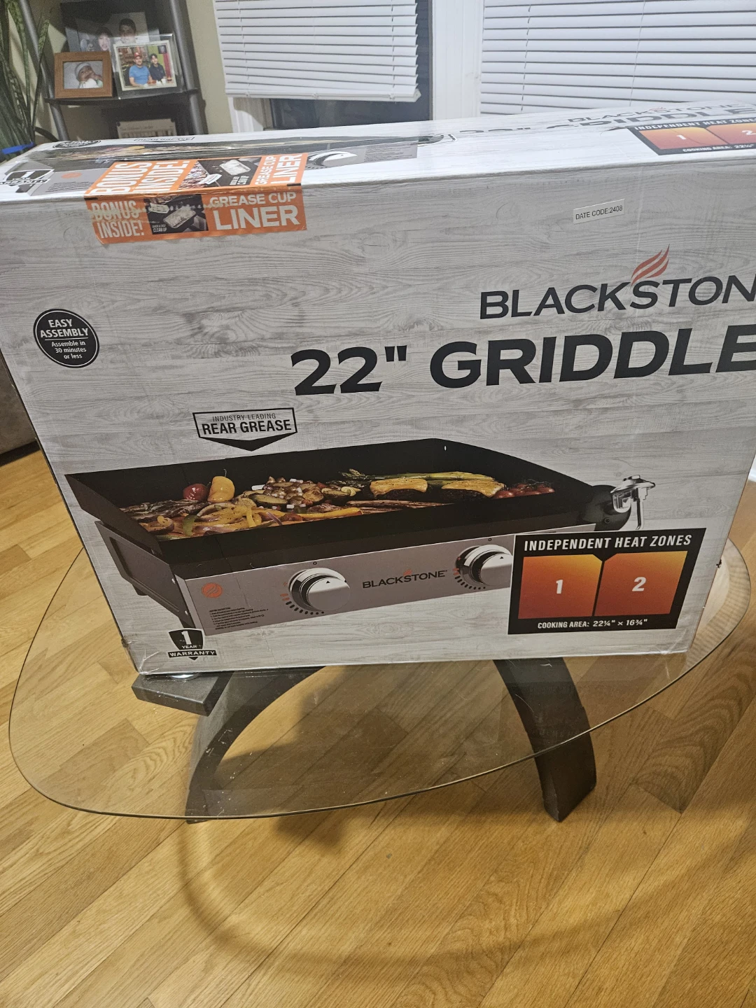 New Blackstone 22" Griddle - Rear Grease - photo 3