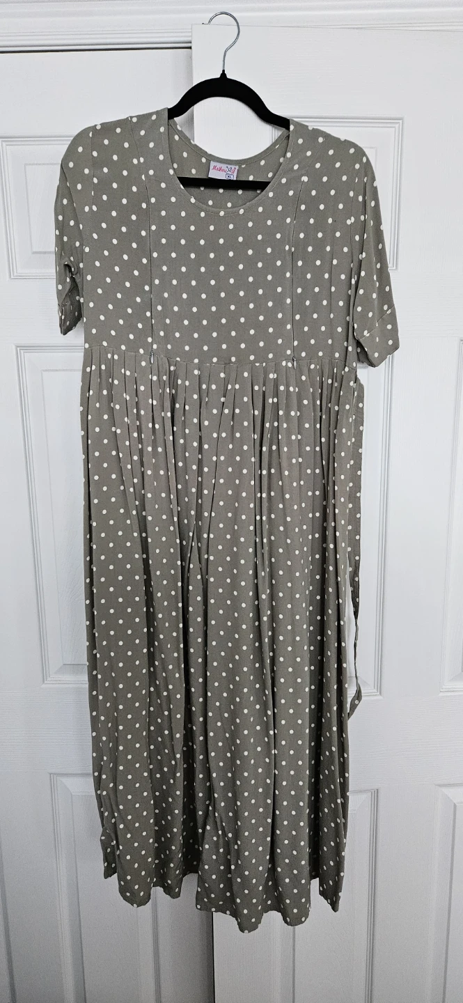 Polka Dot Dress XL
