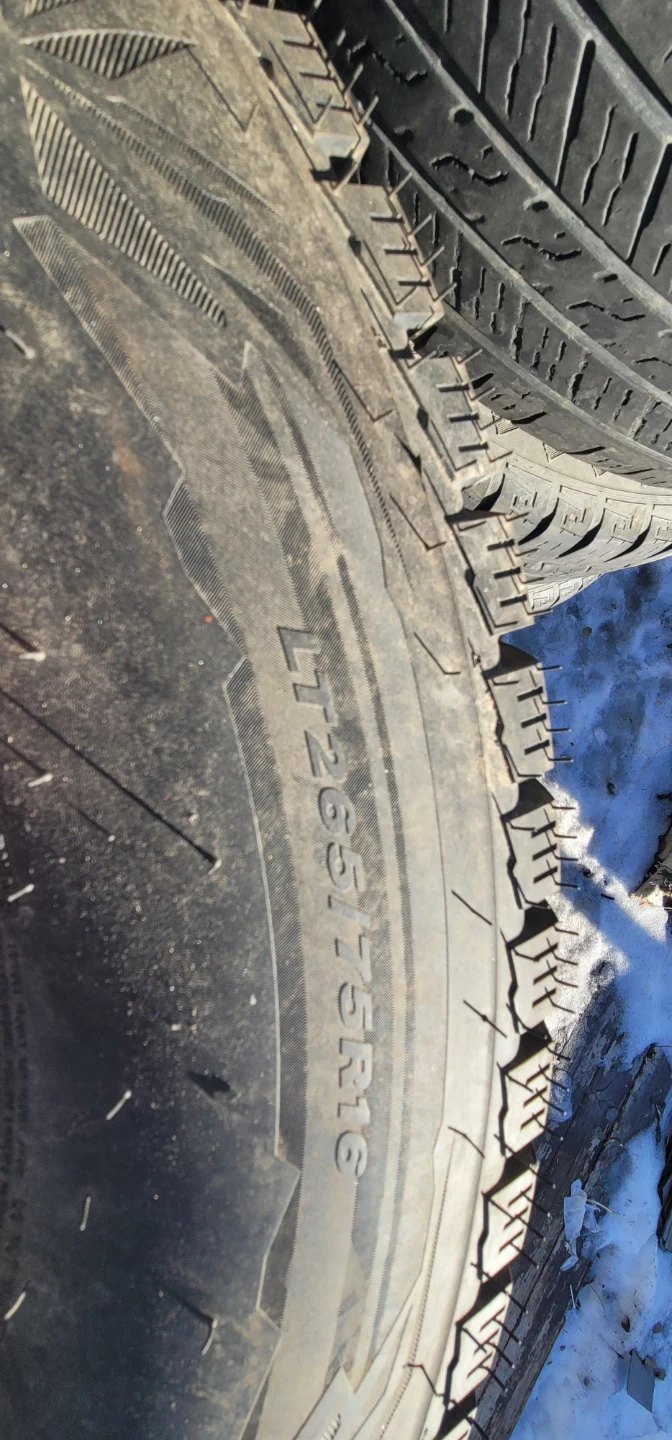 Nexen Winter Tires LT265/75R16 - photo 3