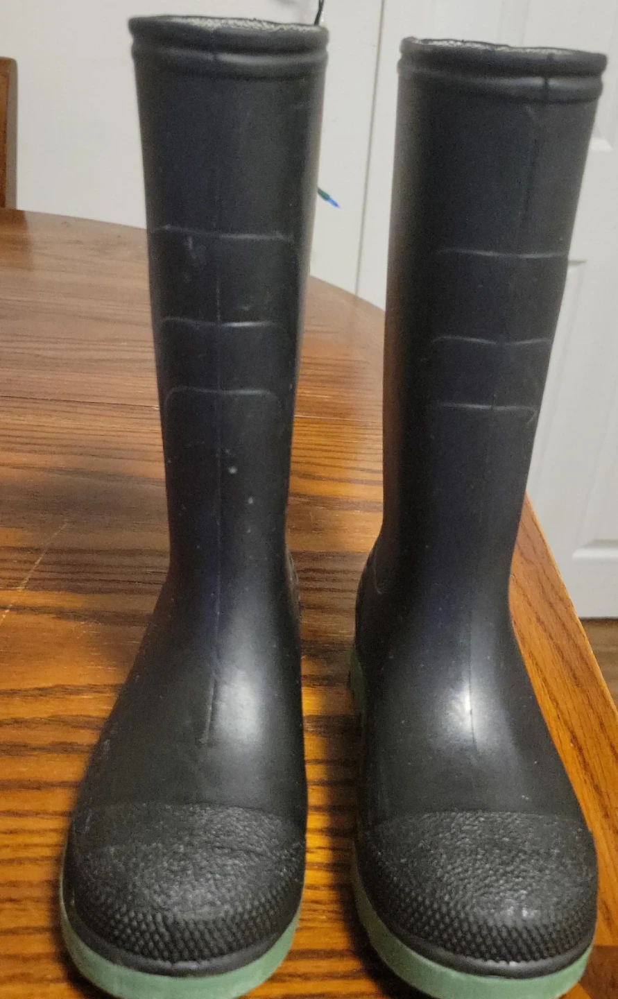 Black Rain Boots