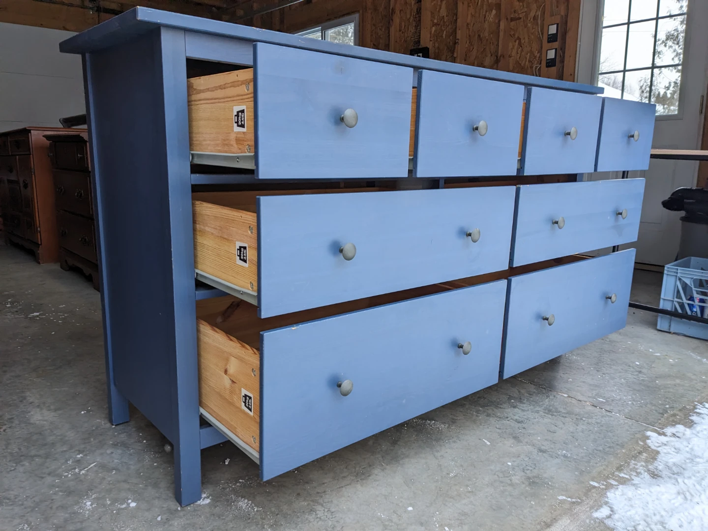 IKEA Hemnes 8 Drawer in Coastal Blue - photo 5